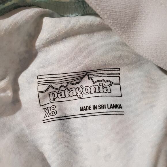 Patagonia Magnolia Spring Atoll Blue Floral Performance Dress Women's Size XS - Picture 7 of 12